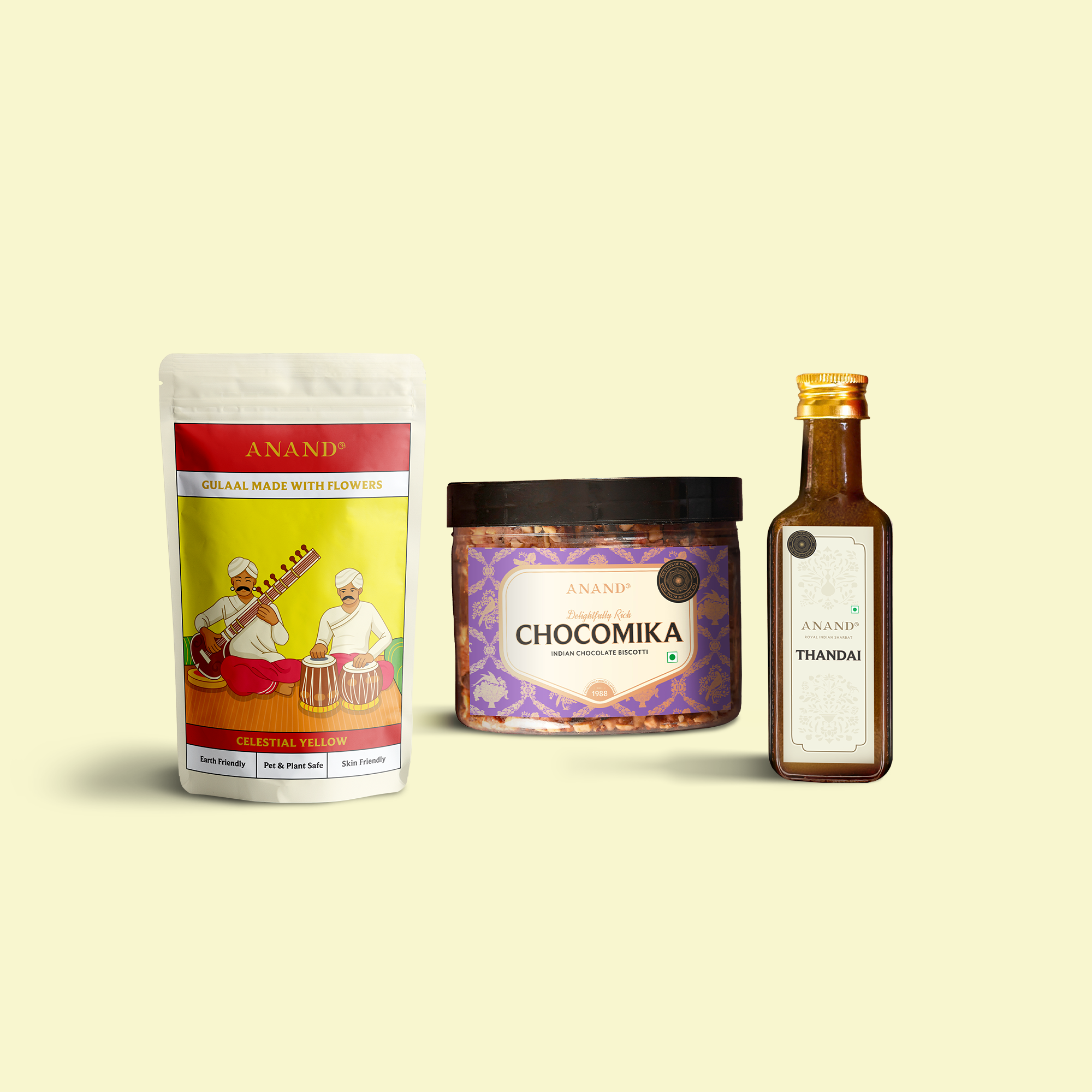 Chocomika 225g | Holi Organic Color & Thandai Concentrate-100ml