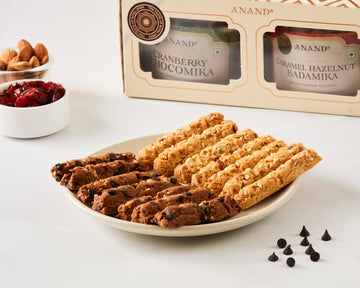 Anand Caramel Hazelnut Badamika & Cranberry Chocomika Combo