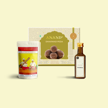 Anand Fresh Dharwad Peda | Holi Organic Color & Thandai Concentrate - 100ml