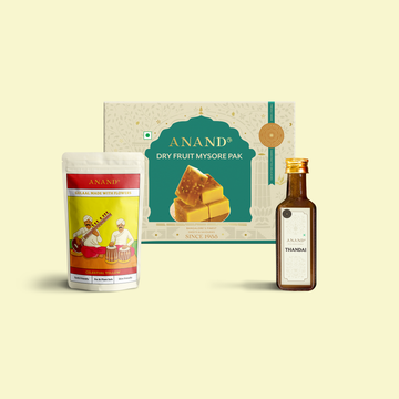 Anand Mysore Pak | Holi Organic Color & Thandai Concentrate - 100ml