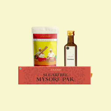 Sugar Free Mysore Pak | Holi Organic Color & Thandai Concentrate - 100ml